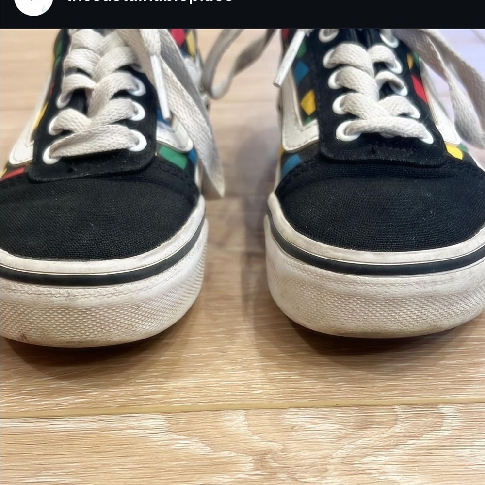 Kids colorblock vans size toddler 11 - Picture 5 of 5